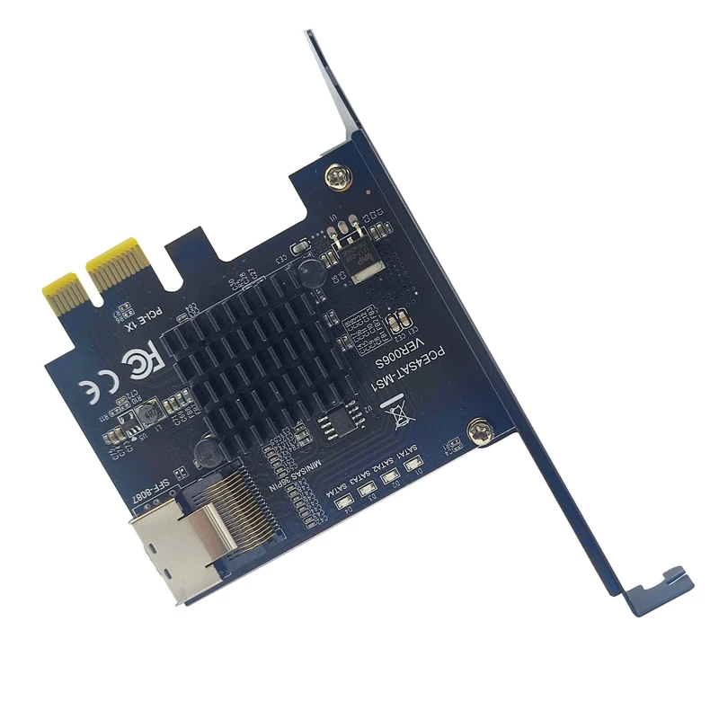 Controladora PCIE Mini SAS SFF-8087 – 4 Puertos SATA 3 6Gbps - imagen 2