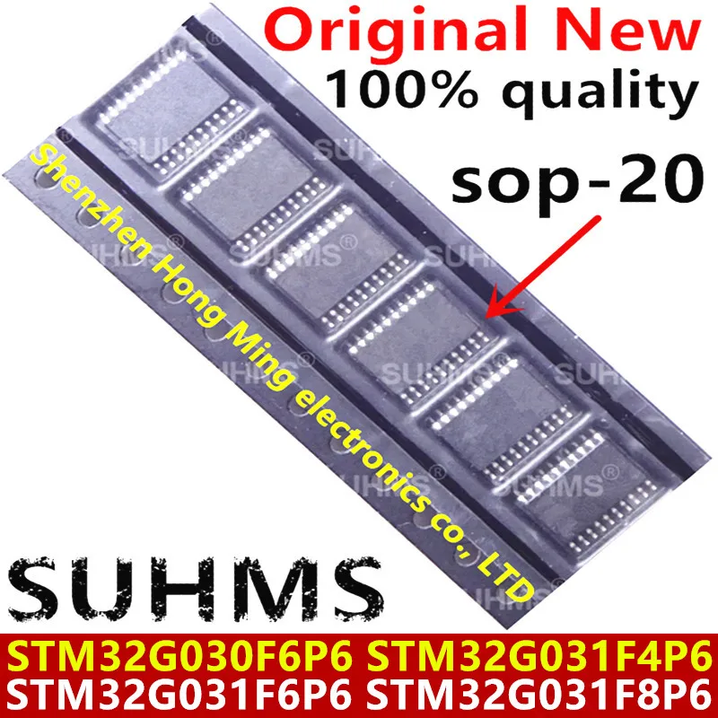 Microcontrolador STM32G030 en paquete TSSOP-20