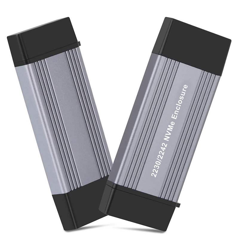 Carcasa NVME M.2 USB 3.1 con SSD instalado