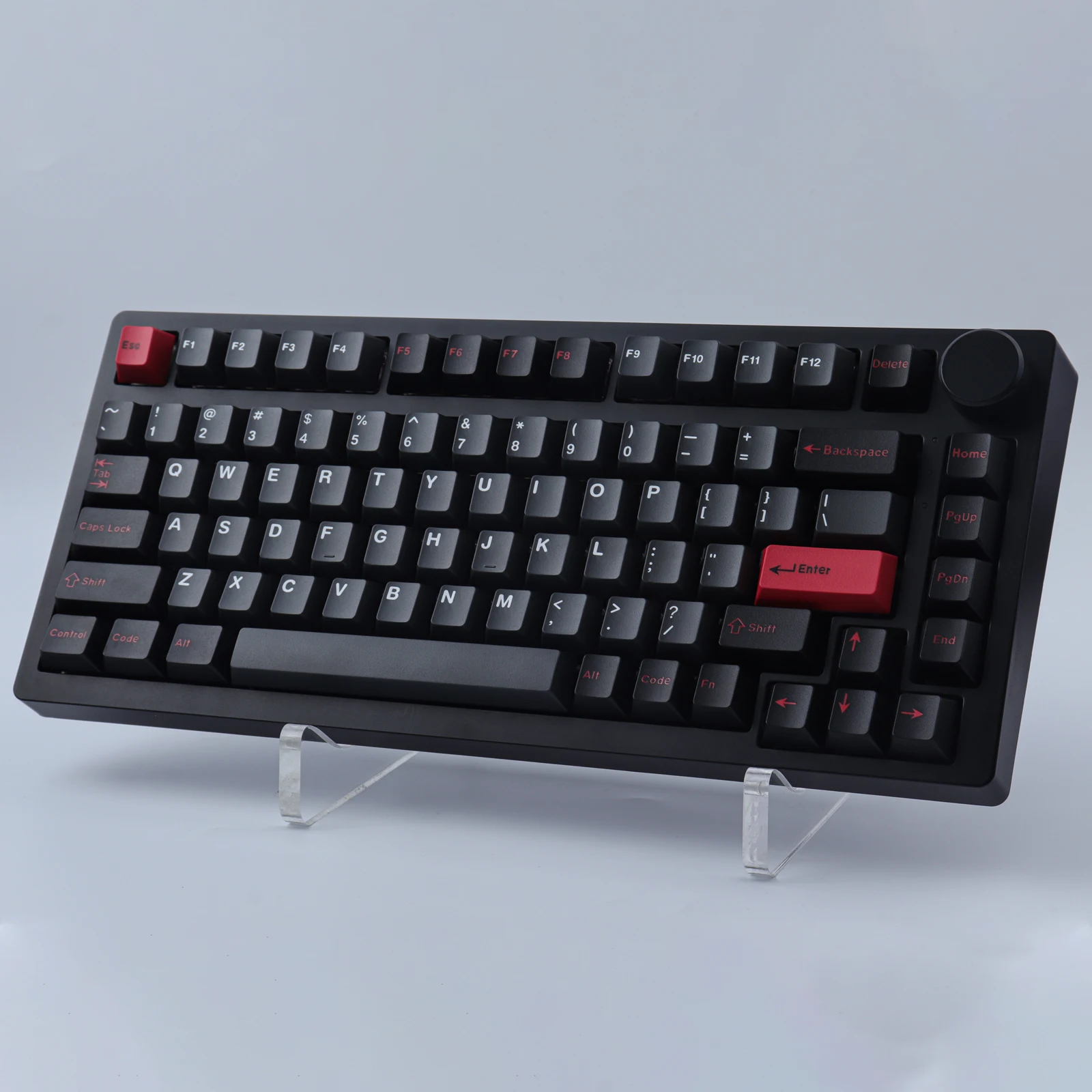 Detalle de las teclas de Shift y Ctrl en perfil cereza
