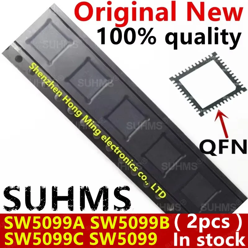 Chipset SW5099 QFN-48 vista superior