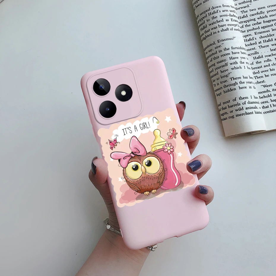 Vista frontal de la funda colocada