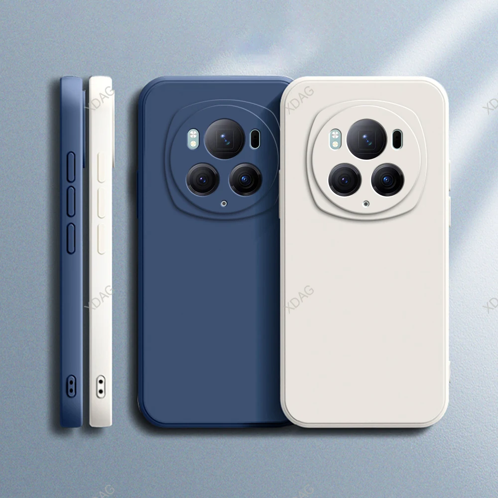 Honor Magic6 Pro Funda Silicona Líquida – Lujo Caramelo