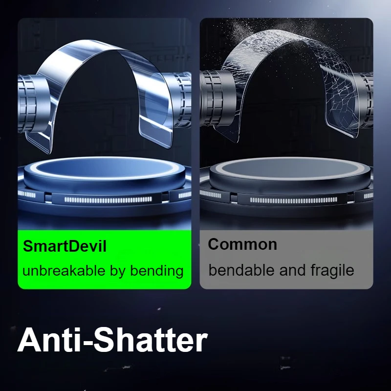 SmartDevil Protector iPhone - Vidrio templado para 15 Pro Max - imagen 3