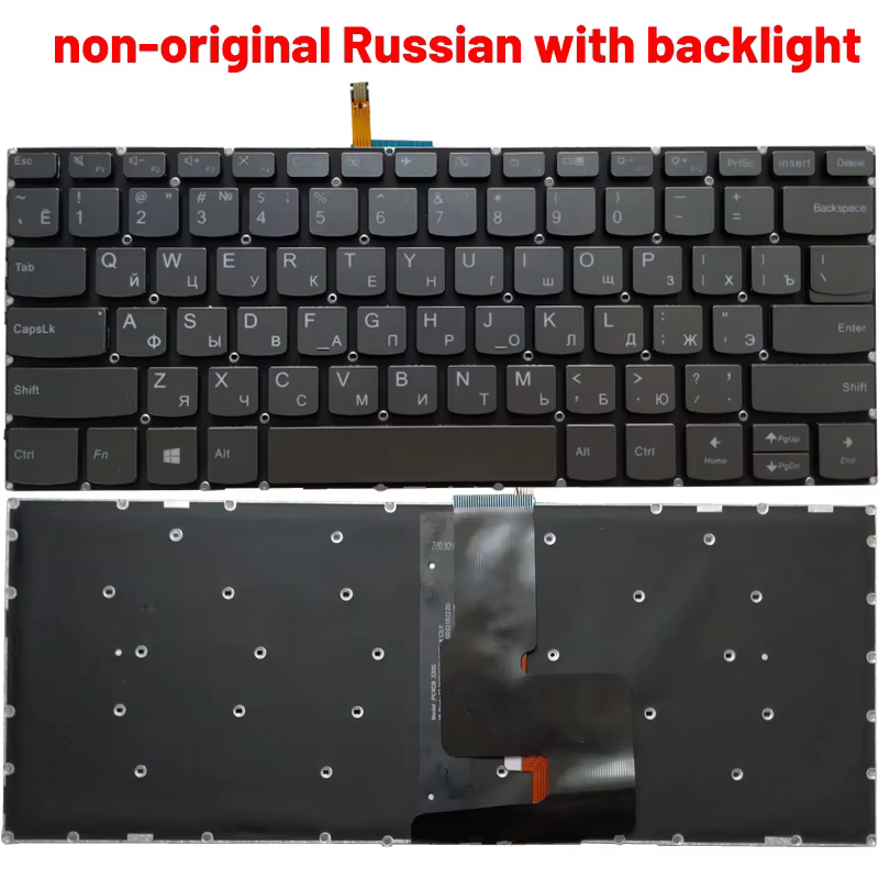 Teclado visto desde ángulo superior