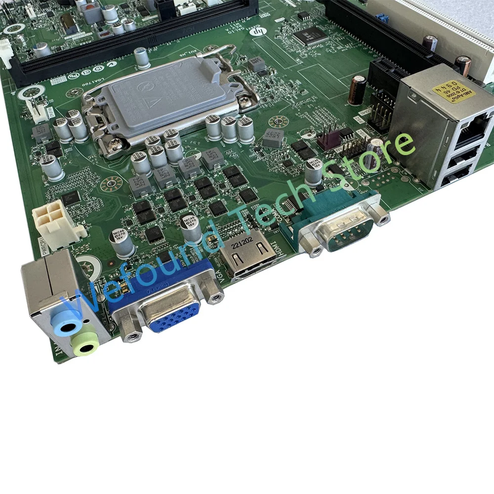 Otra vista de la placa base