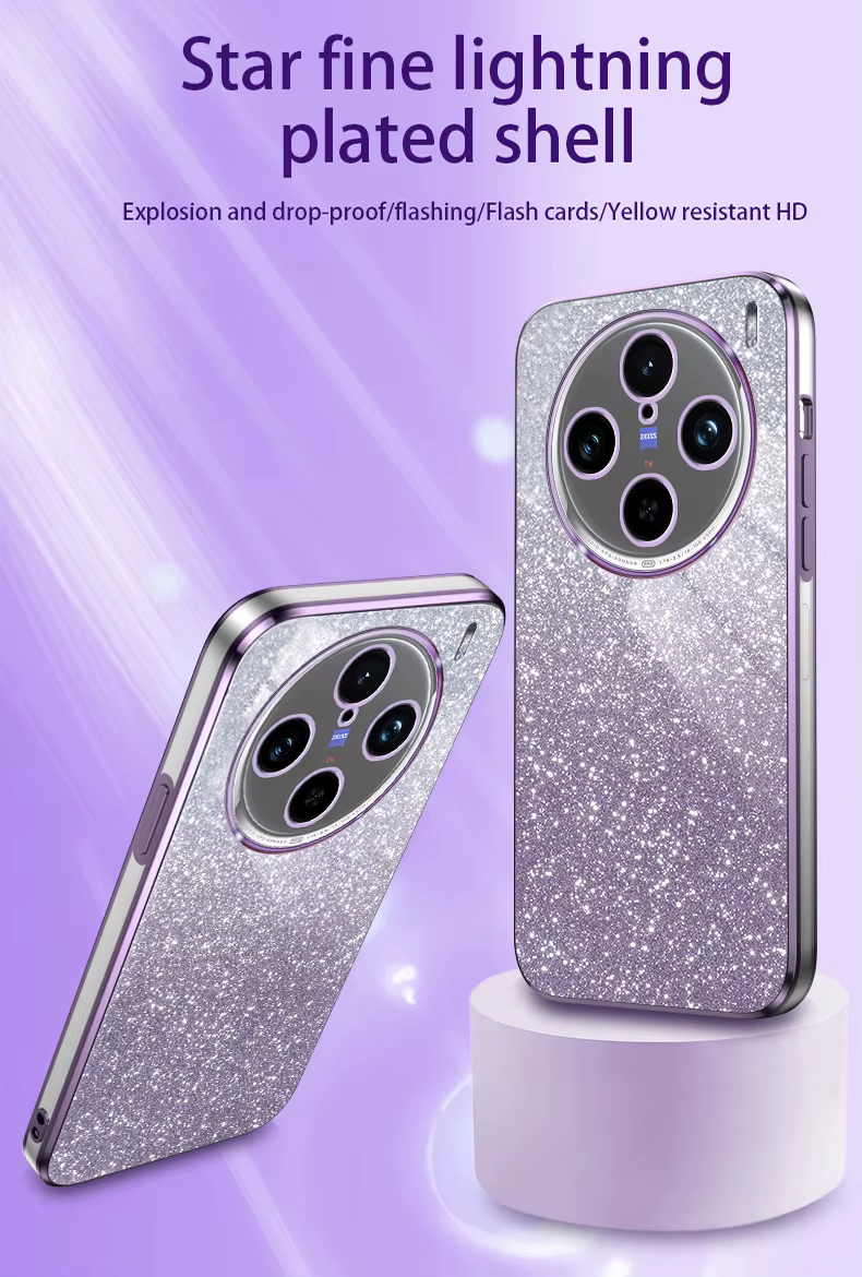 Funda con acabado degradado para Vivo X100 Pro