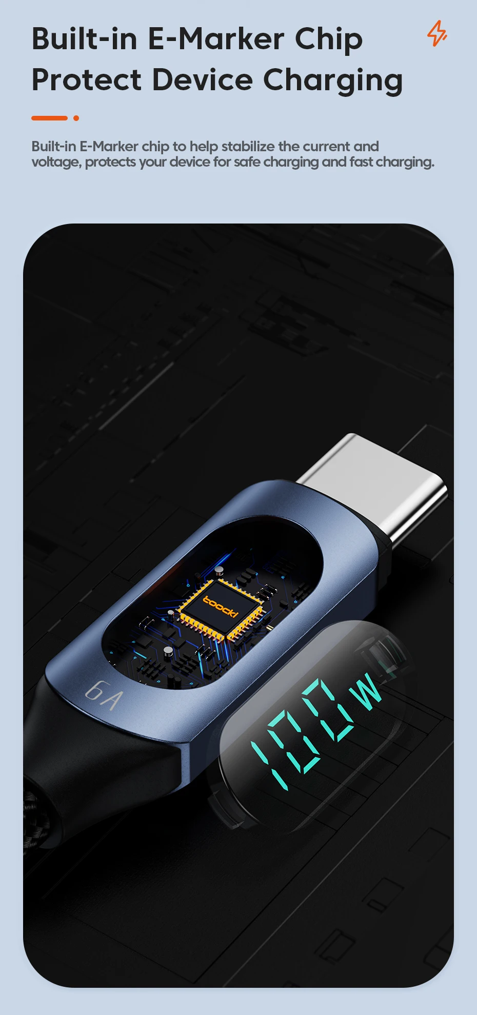 Chip E-Marker integrado Toocki