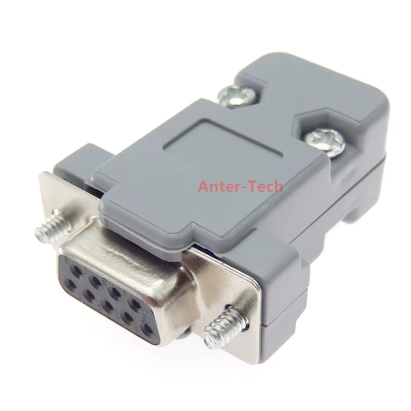 Detalle del conector DB-9 para PCB