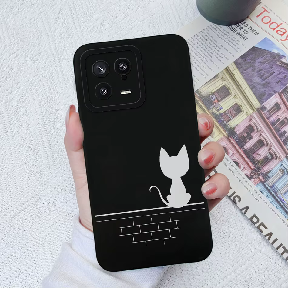 Funda Xiaomi 13 Pro Lite de Silicona Líquida Antihuellas - imagen 4