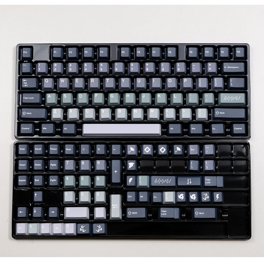GMK Storm Keycaps vista frontal