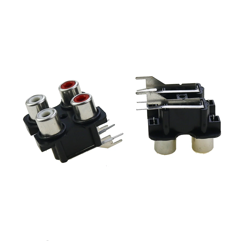 Conector RCA hembra AV audio y vídeo para montaje en placa PCB - imagen 5