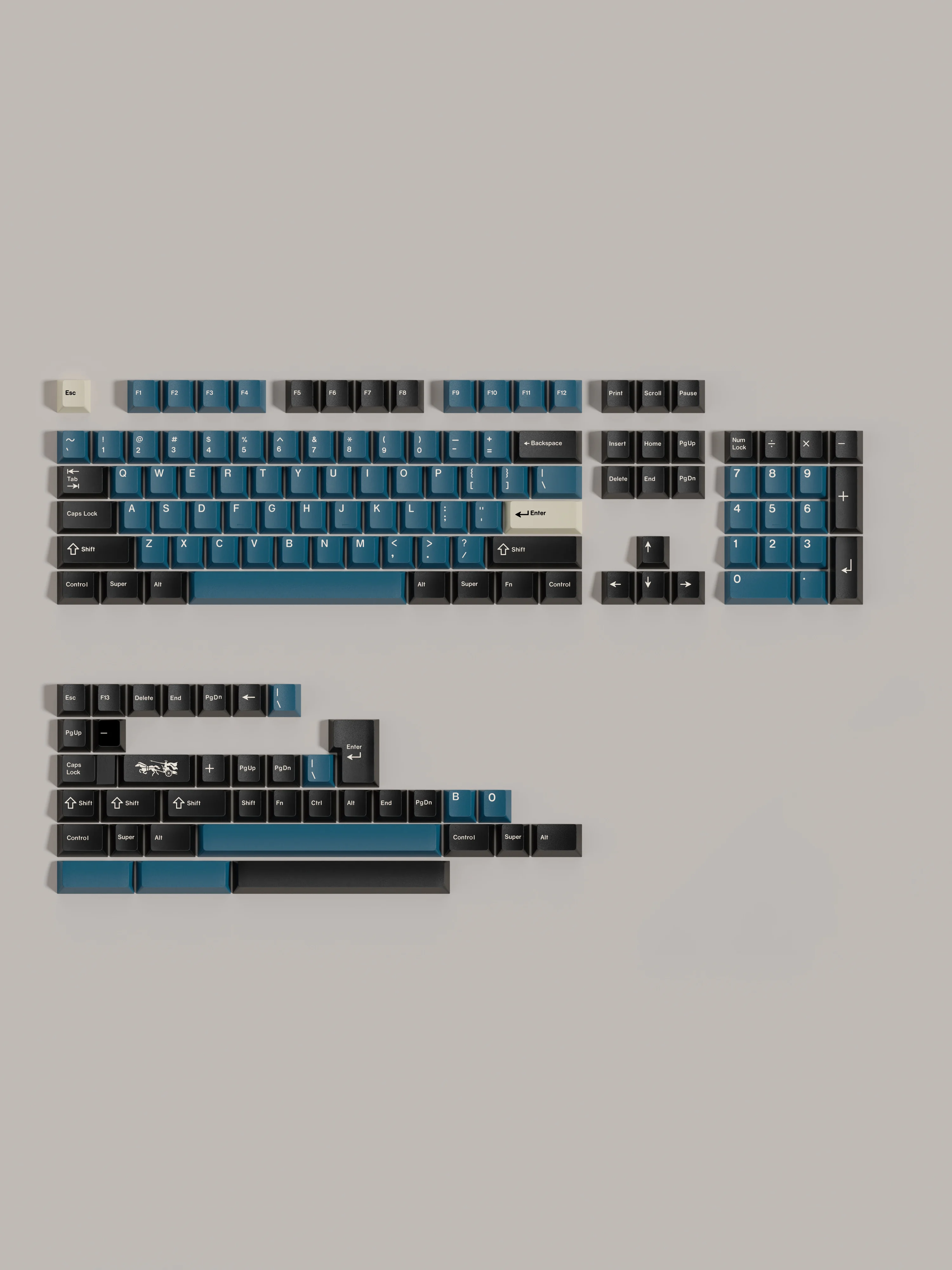 Conjunto completo de teclas con extractor