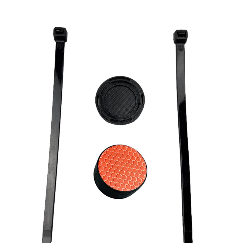 Soporte AirTag reflector luz trasera bicicleta