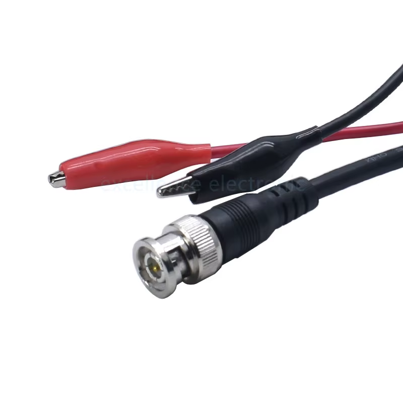 Cable enrollado mostrando longitud
