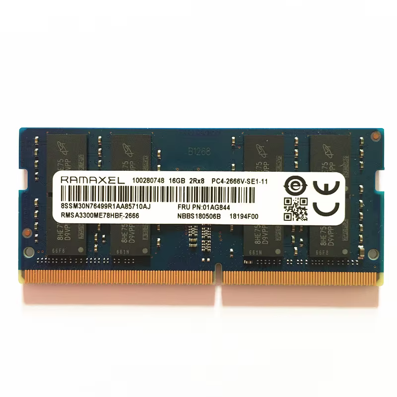 Detalle del chip de memoria
