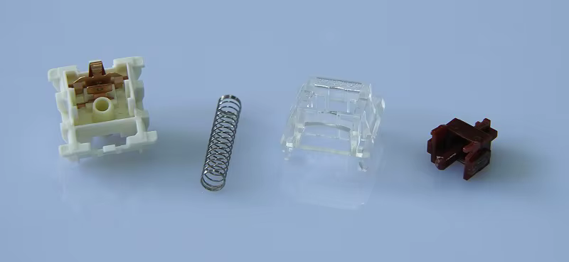 Detalle del interruptor Gateron Jupiter
