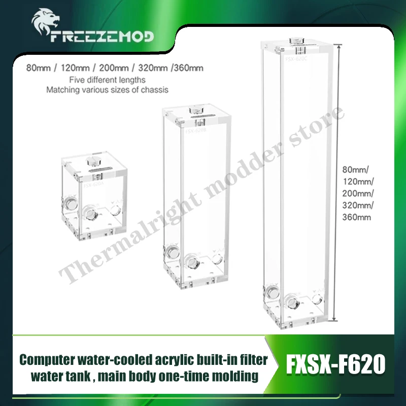 FREEZEMOD Depósito Acrílico para Refrigeración Líquida de PC - imagen 5