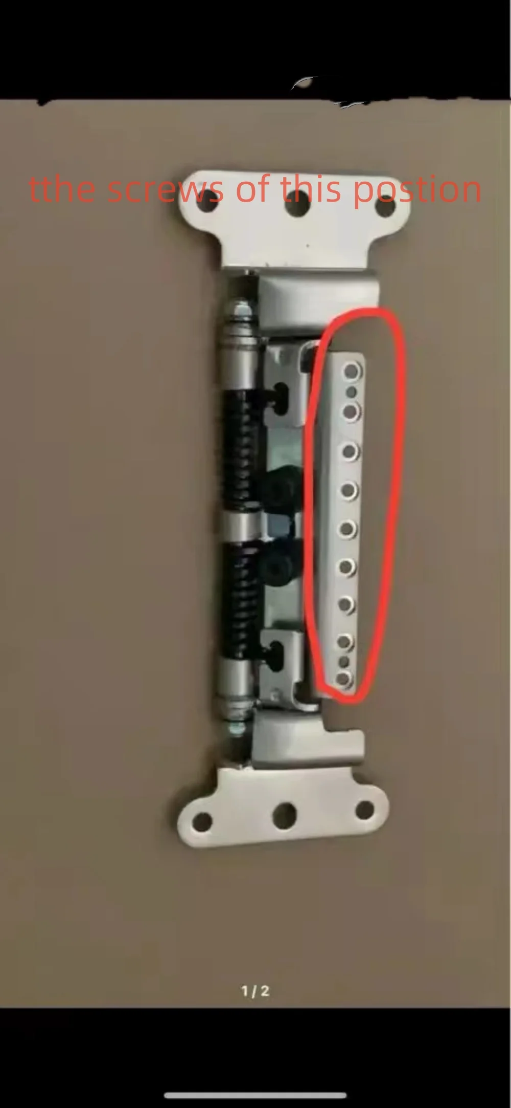iMac A1419 Bisagra LCD con tornillos y soporte pantalla - imagen 3