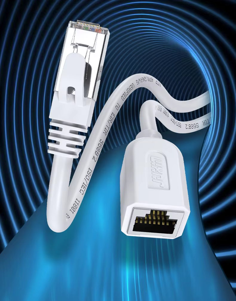 Conectores RJ45 chapados en oro blindados