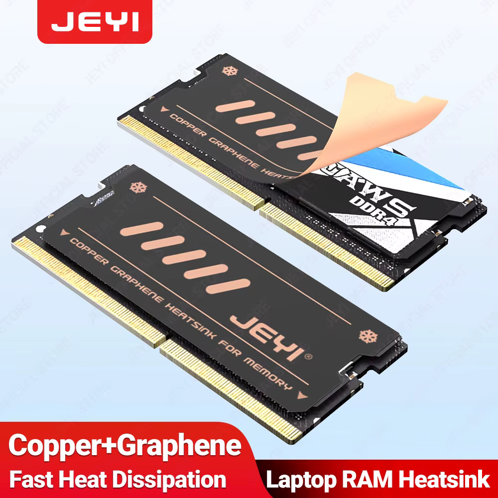 Disipador Grafeno RAM DDR5 DDR4 – Refrigerador Portátil Doble Capa