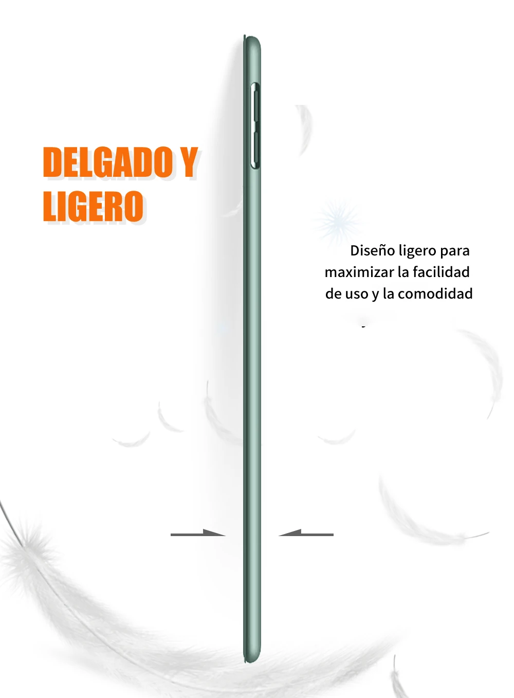 Recortes para cámaras, botones y puertos