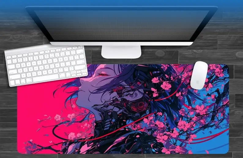 Alfombrilla Ratón XXL Anime Sakura Gaming y Oficina Antideslizante - imagen 3