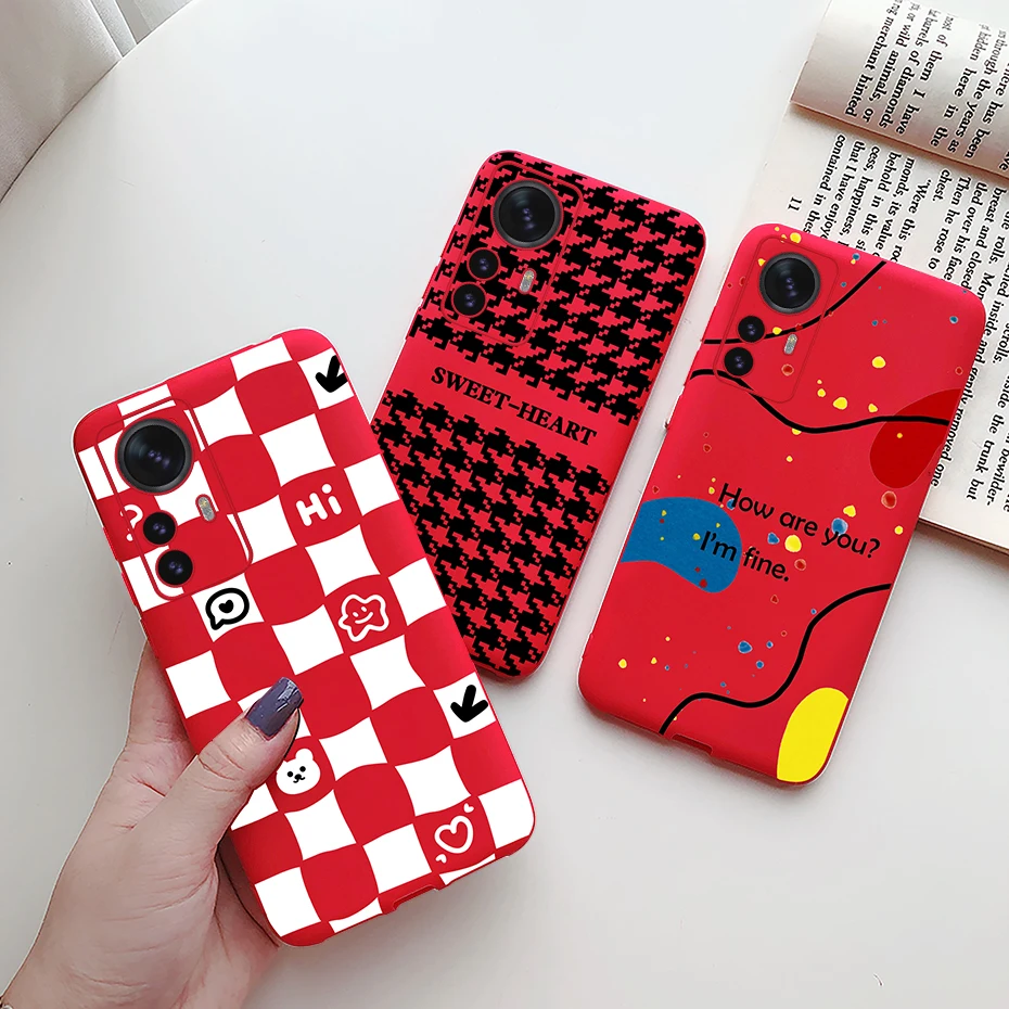 Funda Silicona Xiaomi 12 Lite Estampado Floral Antigolpes Protectora - imagen 2