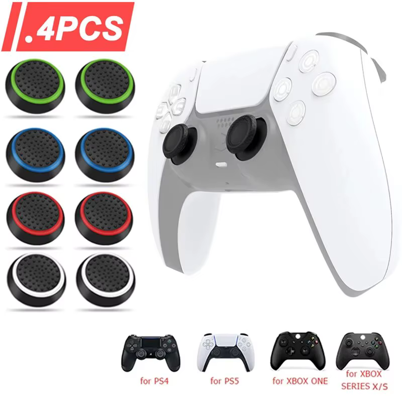 Grips Antideslizantes Mando PS5 PS4 Xbox – Gel Silicona Superior