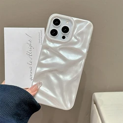 Funda iPhone 16/15/14/13/12/11 Pro Max TPU Blanco Perla Suave