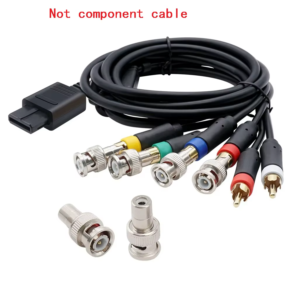 Cable RGB sincronizable compuesto para N64 y GameCube - imagen 5