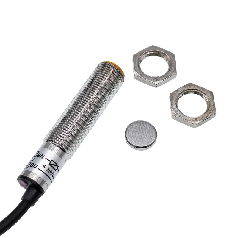 Sensor Proximidad Magnético M12 NPN – Detección 10mm - imagen 2