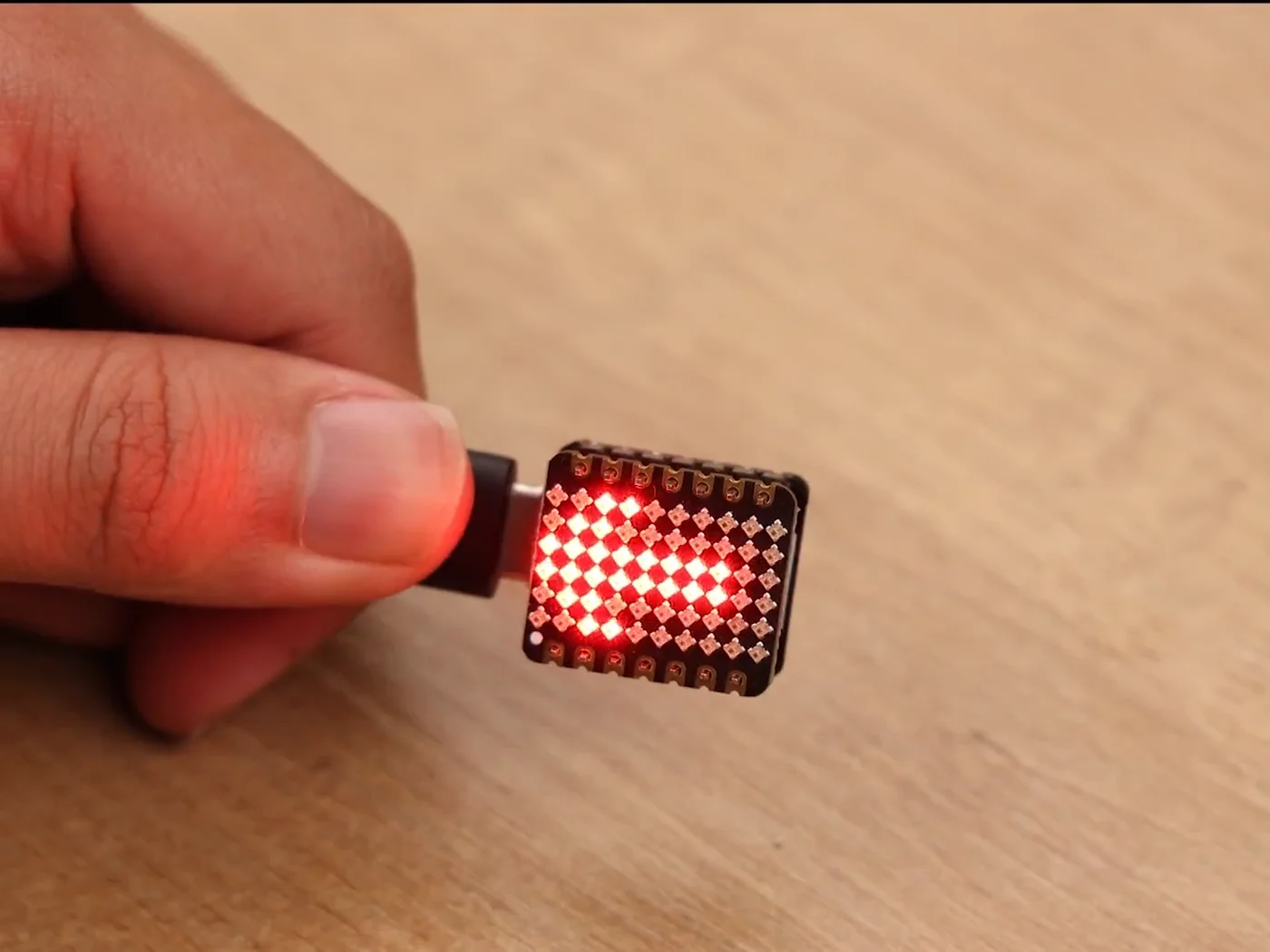Matriz LED RGB WS2812B compatible con QT Py y Seeed XIAO - imagen 2