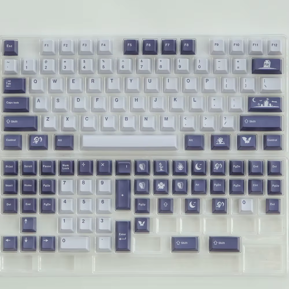 Juego de teclas PBT de perfil de cereza para teclado mecánico