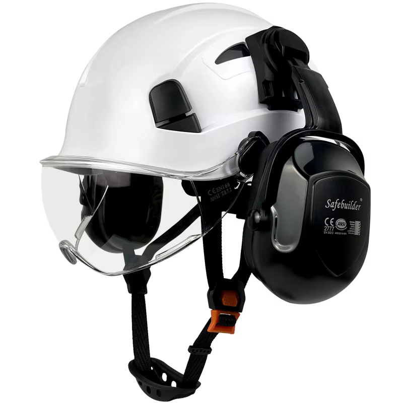 Casco de Seguridad Industrial con Visera y Gafas Integradas - imagen 5