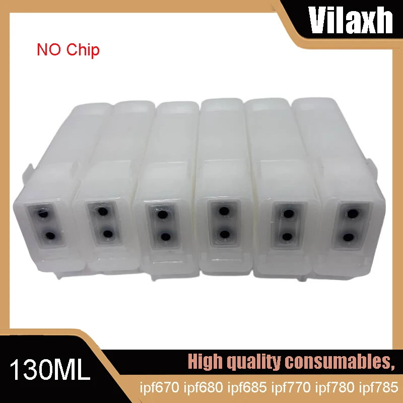 Canon PFI-107 Cartuchos Tinta Recargables Vacíos Sin Chip imagePROGRAF - imagen 3