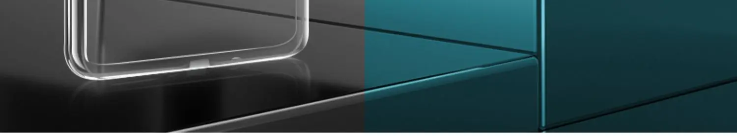 Detalle de los cortes precisos de la funda