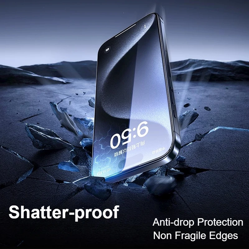 SmartDevil Protector iPhone - Vidrio templado para 15 Pro Max - imagen 5