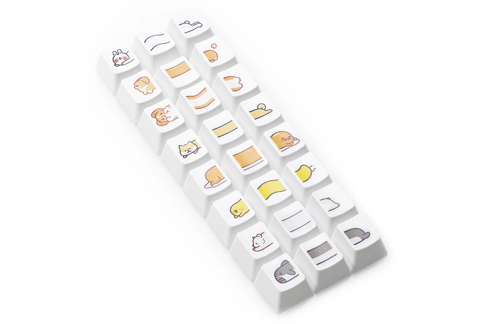 Keycaps Bunny Cat Shark diseño personalizado