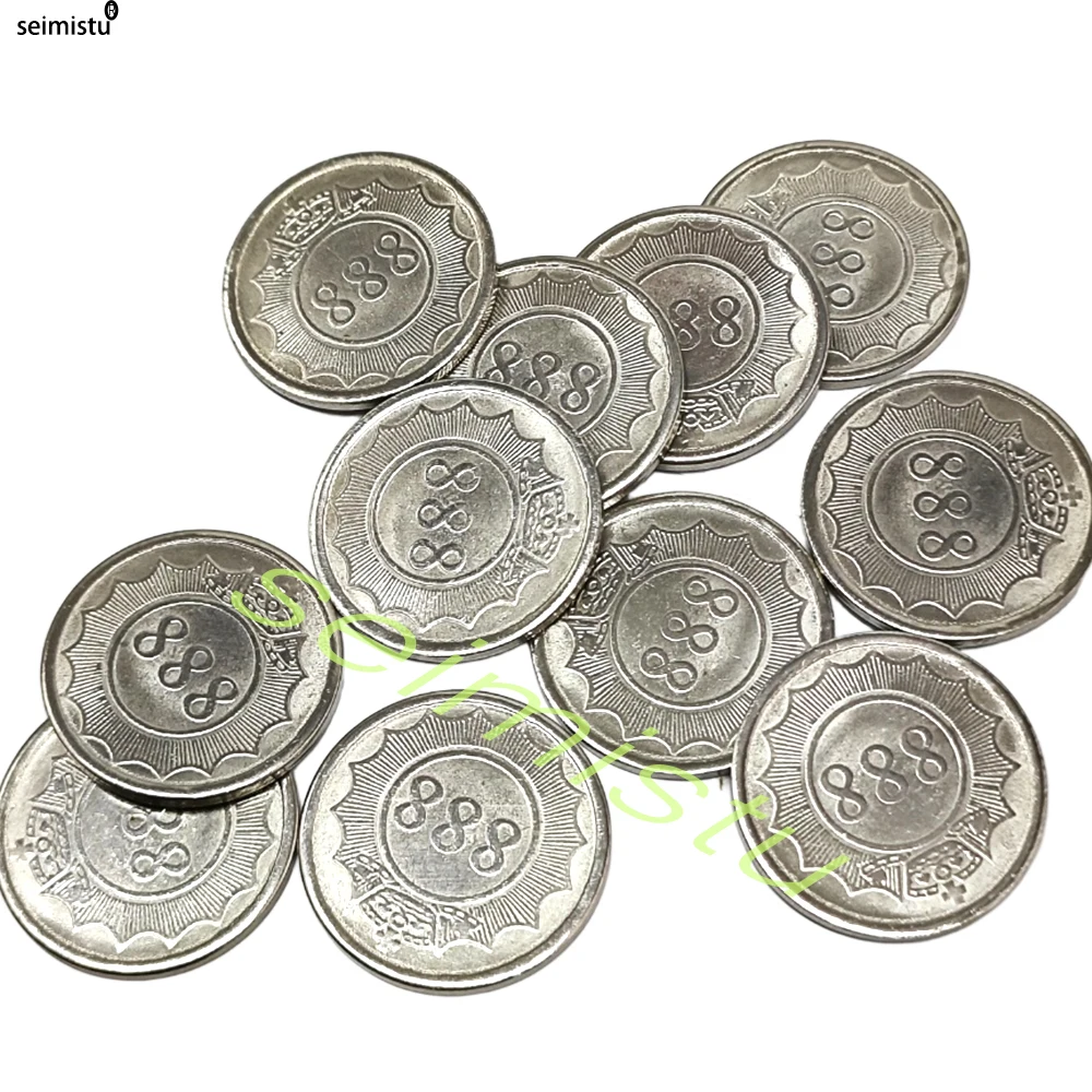 Fichas Arcade Acero Inoxidable para Aceptadores de Monedas - imagen 2