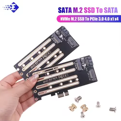 Adaptador PCIe a M.2 NVMe/SATA para SSD