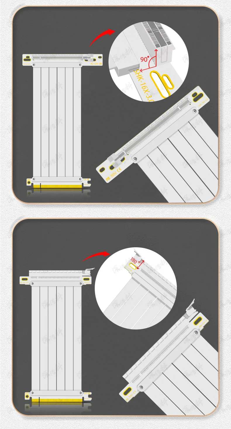 Detalle del conector mini PCI Express