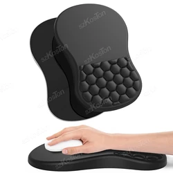 Alfombrilla de ratón ergonómica con reposamuñecas
