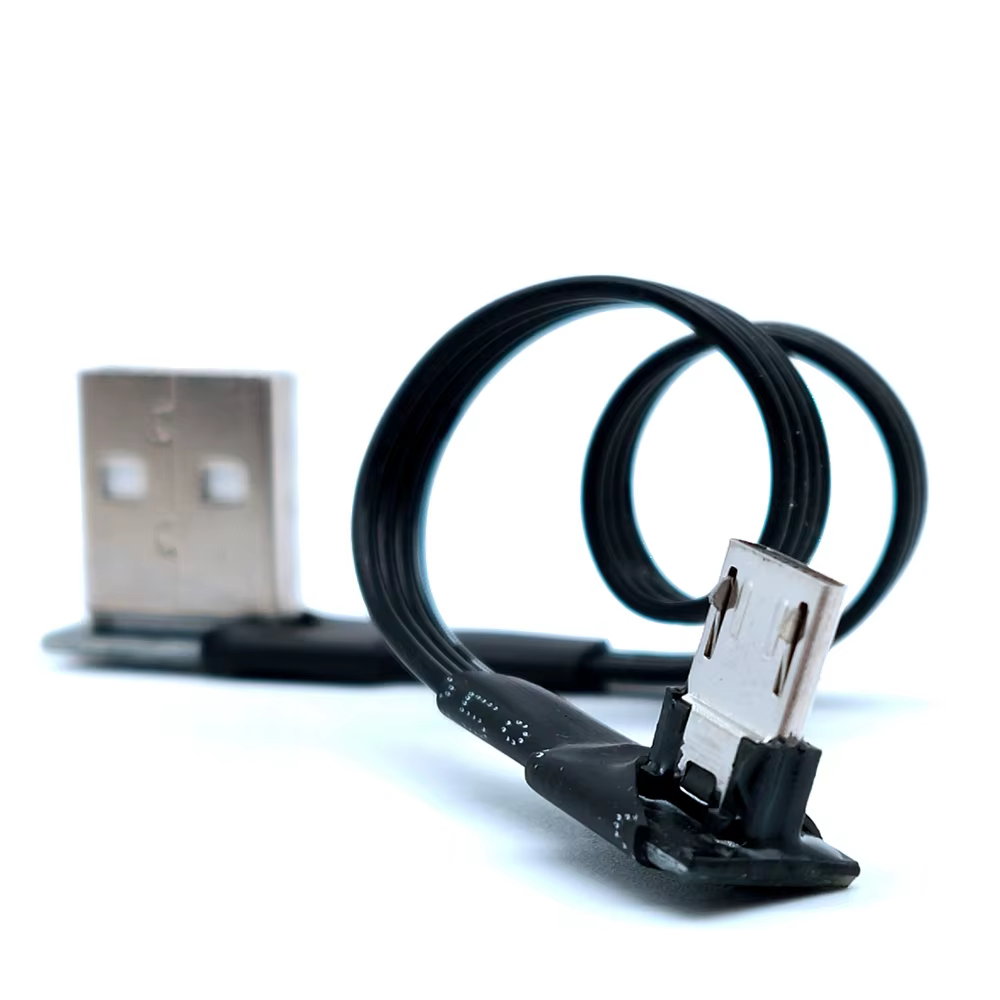 Cable Micro USB 2.0 Angular 90° - Varias Longitudes - imagen 5