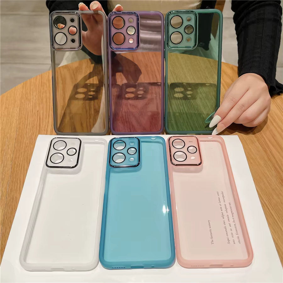 Funda transparente TPU vista frontal