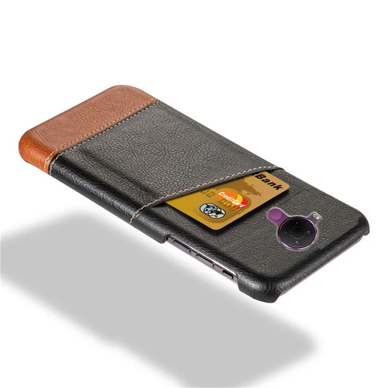 Funda PU Nokia 5.4 con Ranura Tarjeta Crédito – Protección Parachoques - imagen 3
