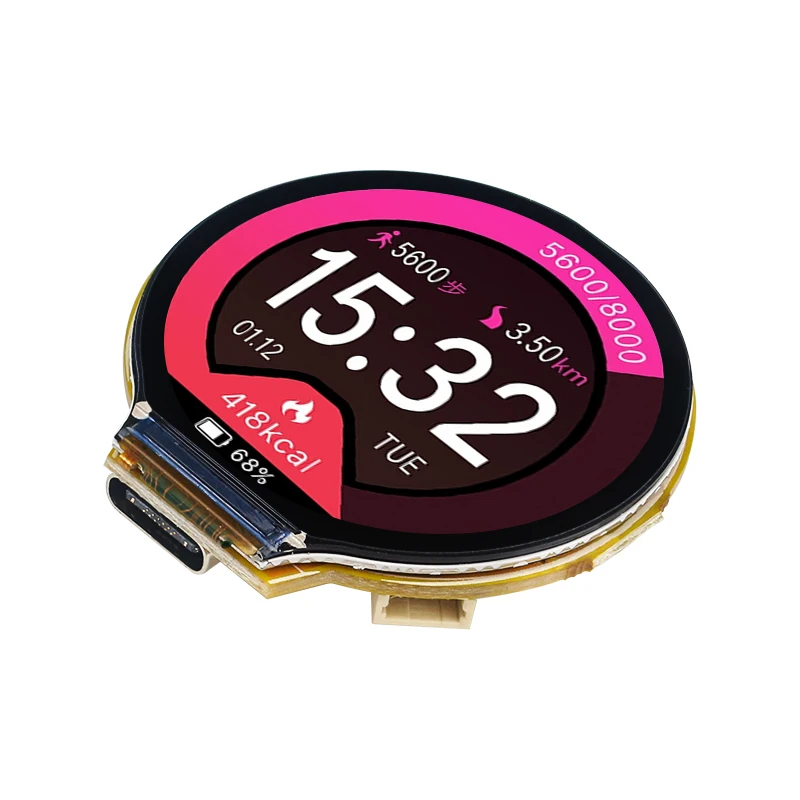 Módulo ESP32 C3 con Pantalla TFT 1,28" WiFi y Bluetooth - imagen 2
