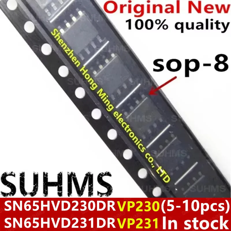 Transceiver CAN SOP-8 vista frontal