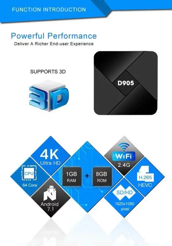 Ejemplo de reproducción de video 4K en pantalla de televisor