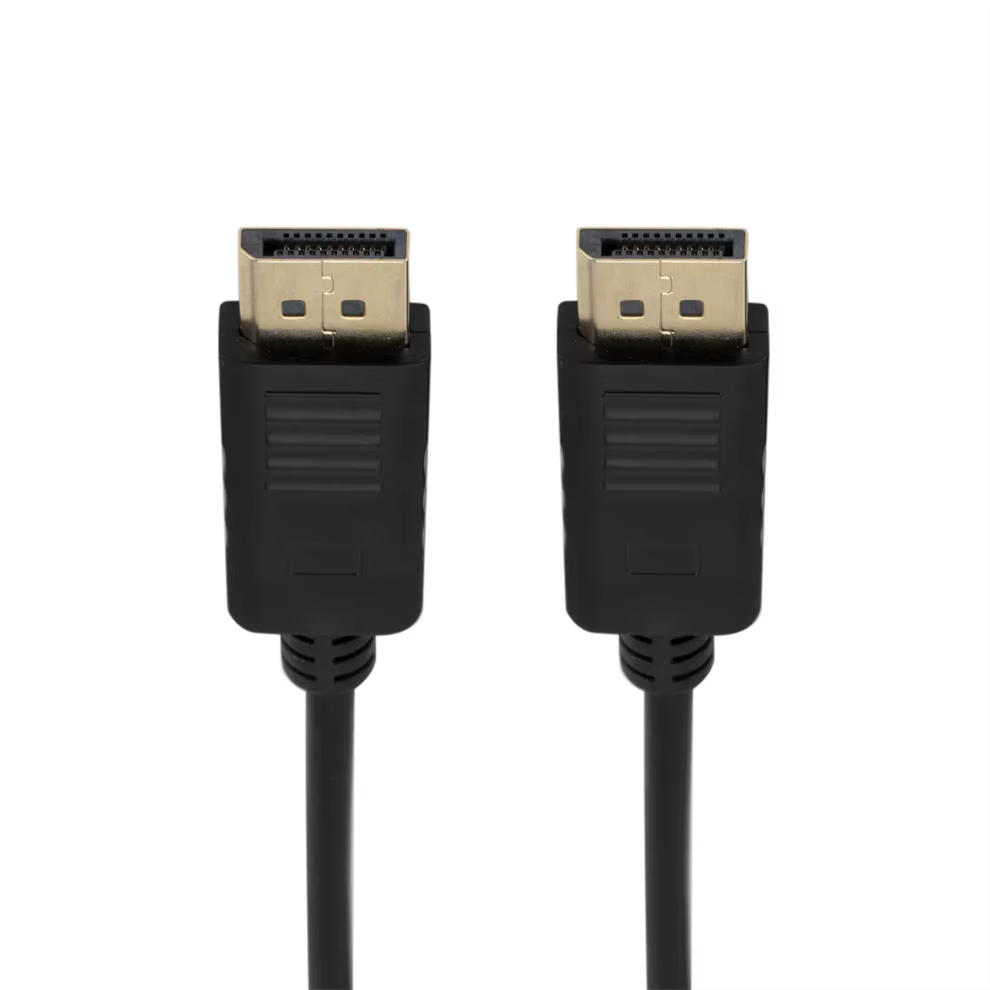 Conectores y blindaje del cable DP